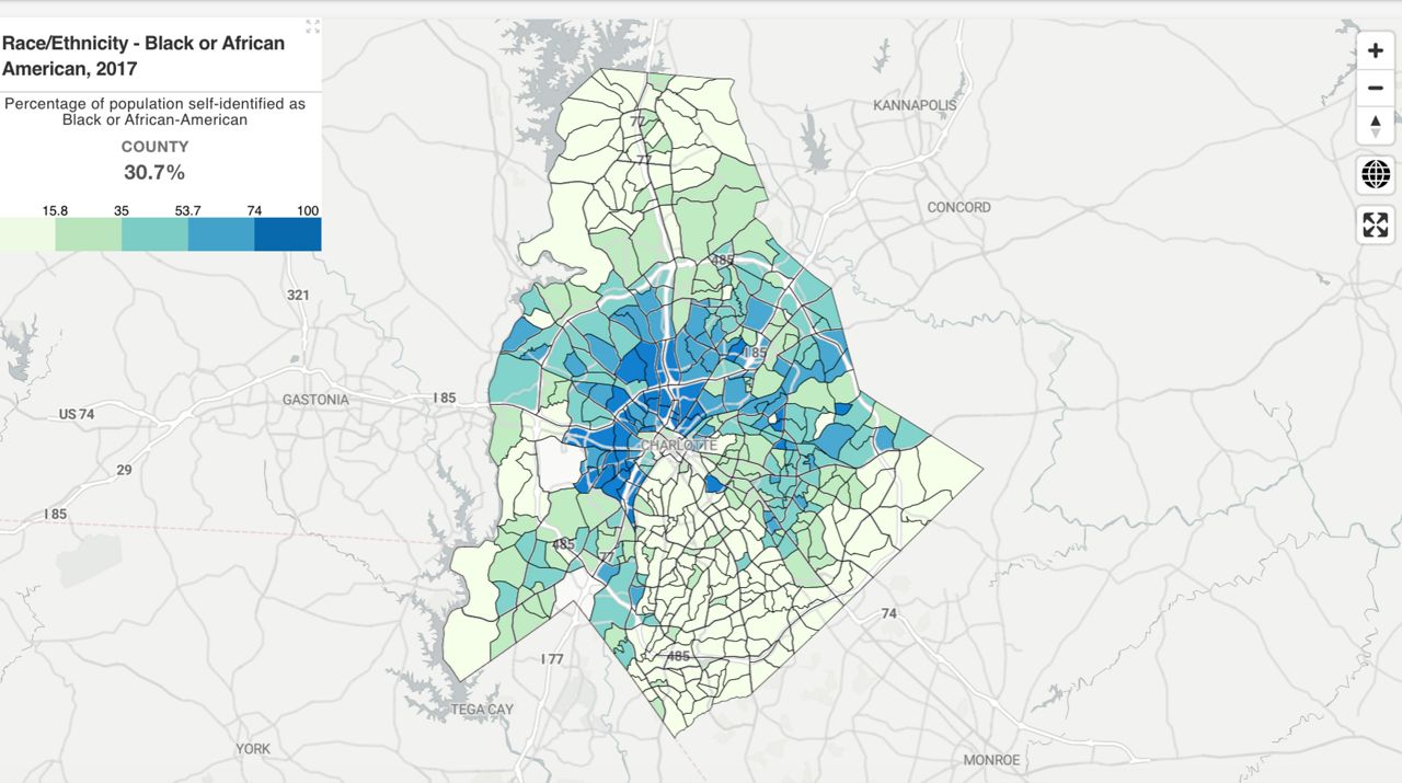 The racial history of housing in Charlotte.